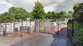 Eastern Cemetery: The pair were caught naked.