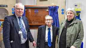 Health: Professor James Hutchison has been remembered as a 'true pioneer' of MRI technology.