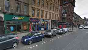 Glasgow: Both groups made off after assault.