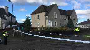Scene: Officers cordoned of the area.