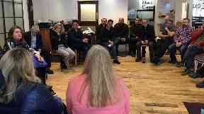 Sauchiehall Street traders met on Friday morning.