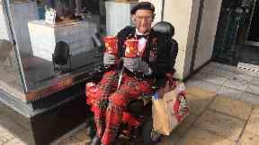 Tom Gilzean was a popular face on Princes Street.