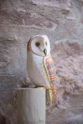Small crafted touches are hidden in the homes - look out for the owl and the tiny wooden mice!