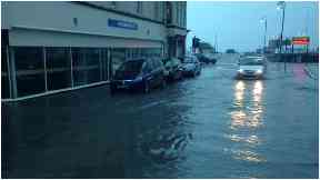 Isle of Bute: The junction of High Street and Montague Street.