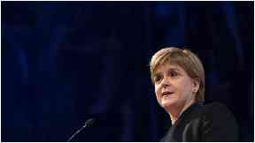 Sorry: Nicola Sturgeon apologised on behalf of the Scottish Government.