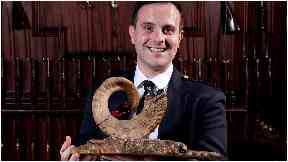 Winner: Finlay Johnston won the prestigious award.