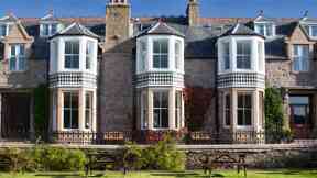Dracula: He booked into the Kilmarnock Arms Hotel.