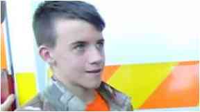 Found: Charlie Milne went missing overnight.