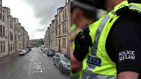 Lyle Street: Taken to hospital in serious condition.
