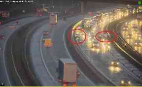 Long tailbacks have been caused following the smash.