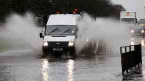 Flooding: Weather warnings in place.