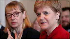 Probe: Leslie Evans was asked to conduct a review by First Minister Nicola Sturgeon.