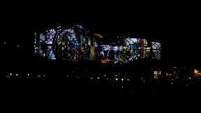 Installation: The building will light up with the names of the fallen.