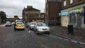 Investigation: Radnor Street in Clydebank.