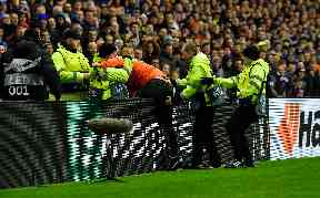Rangers: He was arrested at match.