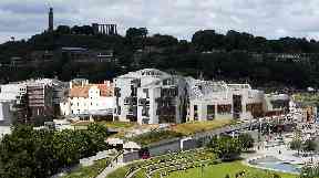 Holyrood: Four parties set to back motion (file pic).