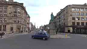 Edinburgh: A man was allegedly jumped in the city centre.