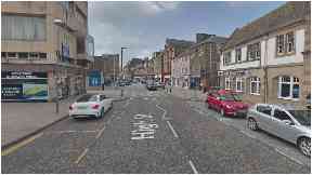Dalkeith: The man was struck in the High Street.