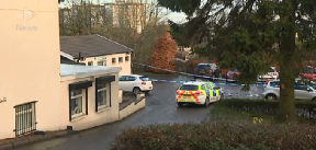 Car park: The incident happened in the early evening.