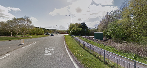 A835: The incident happened near the Maryburgh roundabout.