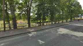 Park: The incident took place on Monifieth Road, Broughty Ferry.