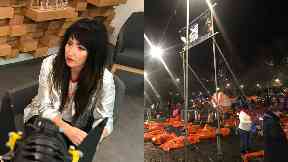 Sleep in the Park: KT Tunstall thanked fundraisers.