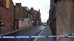 Cordon: Fraser Street.