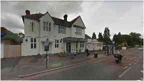 Horse Shoe Pub: Where the incident happened.