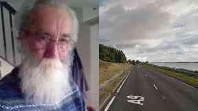 Accident: Charles Thomson died in a crash on the A9.