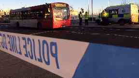 Dundee: Road closed by police.