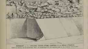 Display: The large block of fine white limestone will go on display at the National Museum of Scotland.