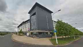 The Premier Inn at Edinburgh Park.