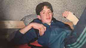 Darren Birt was attacked by three armed men.