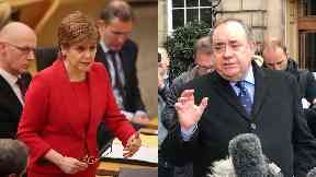 Probe: Sturgeon met Salmond during investigation.