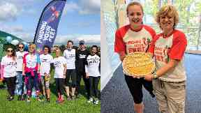 Charity: Ms Hutton founded Finding Your Feet.