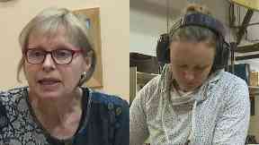 Ulrike Mall and Terhi Geider are worried about the future.