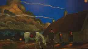 Poem: The paintings depict Tam o' Shanter.