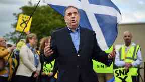 Police: Officers have charged Alex Salmond.