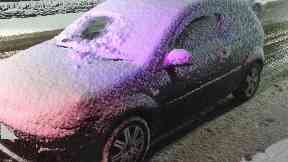 Car: Police pulled the driver over.