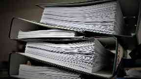 Paperwork: The Crown Office figures show there are currently 127 FAIs outstanding.