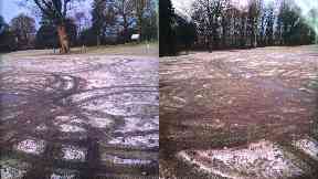 Damage: Camperdown golf course destroyed.