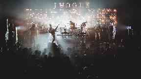 Jungle: The band performing at the O2 ABC in Glasgow.