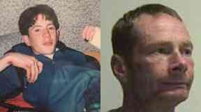 Darren Birt and suspect Malcolm Kelt.
