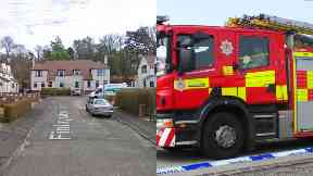 Kilmacolm: Man was pronounced dead at the scene.