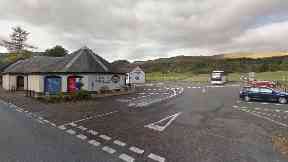 Accident: Trossachs Woollen Mill near Callander.