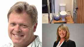 Robert Curran, Jo McGarry-Curran and the 'growling' toilet.