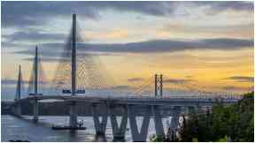 Winner: The Queensferry Crossing was named best infrastructure project in the UK.