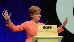 First Minister: Expected to make statement on independence.