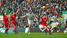 Celtic and Aberdeen played out a draw at Parkhead.