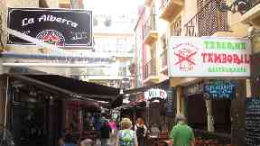 Benidorm: A fight broke out on the Costa Blanca.